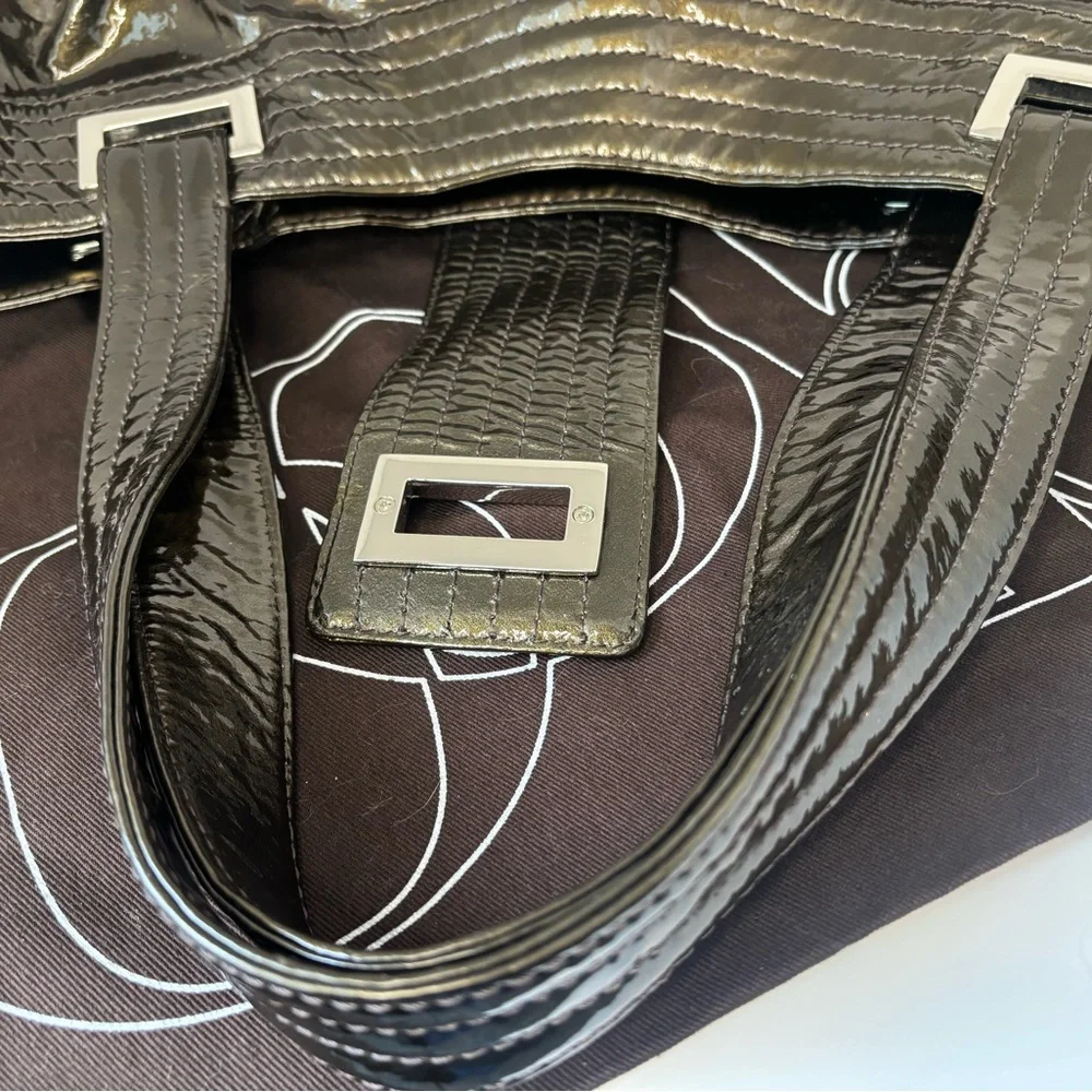 Kooba greenish Patent Leather Shoulder Bag with dust bag - Picture 11 of 16